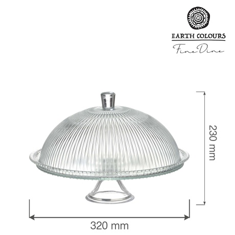 Aura-kakkuteline kannella, 320 x (k) 230 mm