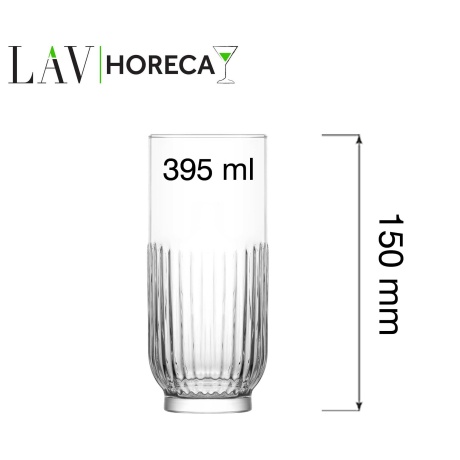 Tokyo highball klaas, 395ml