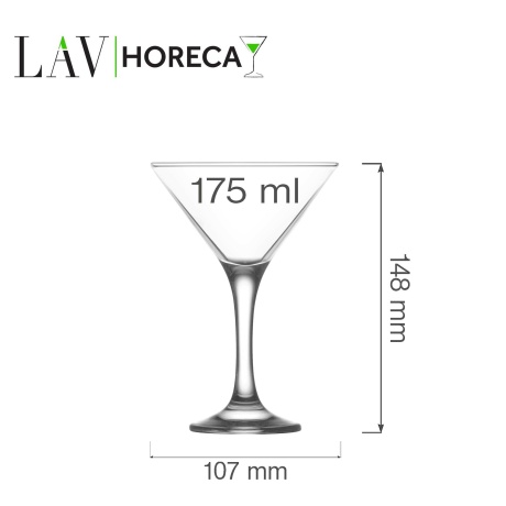 Sofia martini glass 175 ml