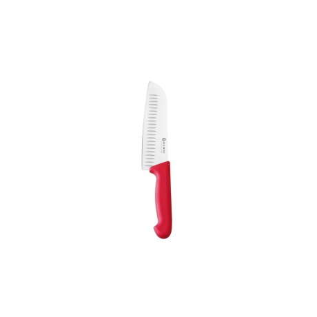 Santoku nuga, 180 mm, HACCP, Profi Line, punane