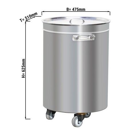 Rst prügikast 75l