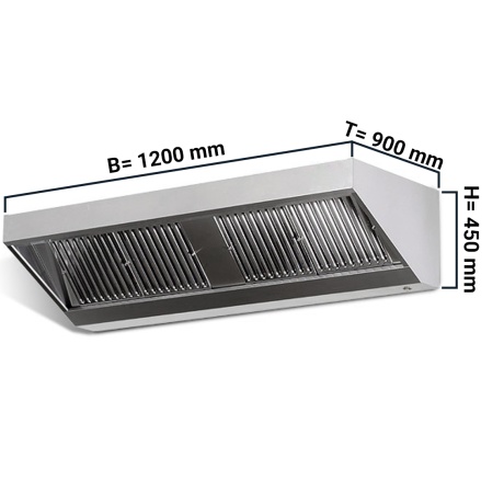 Seinakubu filtri ja valgusega 1200x900x450mm