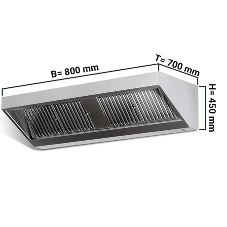 Seinakubu filtri ja valgusega 800x700x450mm