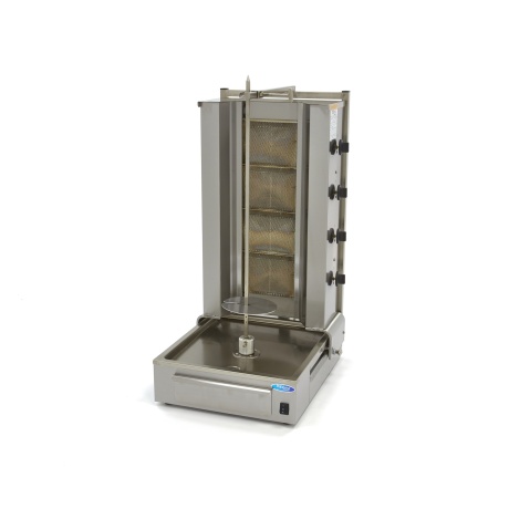 Döner kebabi grill 70kg, gaas