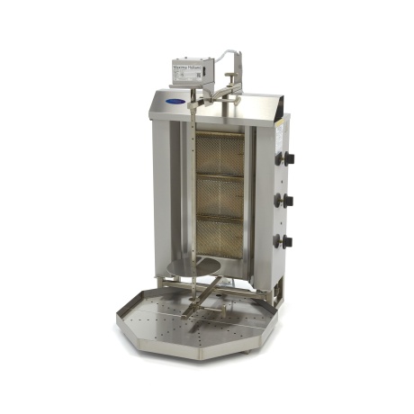 Döner kebabi grill 30kg, gaas