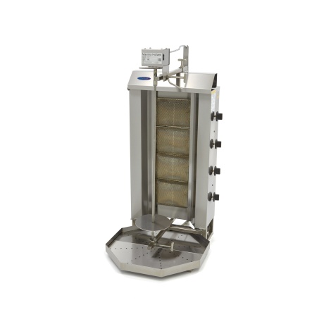 Döner kebabi grill 50kg, gaas