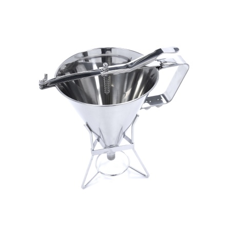 Batter dispenser - 1,6l - stainless steel - incl dosing button