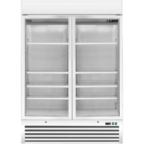 Saro ventilated freezer - 2 glass doors model d 920