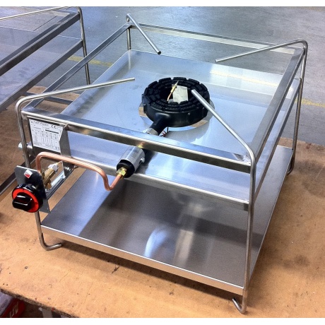 Gaasipõleti 9,5kw LOTUS 64x76x50cm