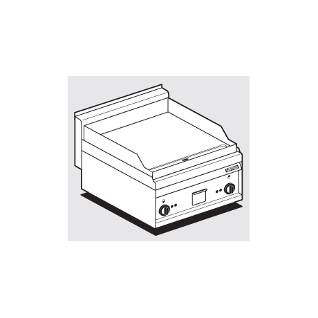 Plaatgrill LOTUS 60x65x29cm, sile