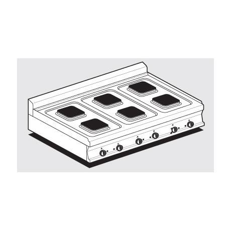 Elektripliit LOTUS 120x70,5x28cm