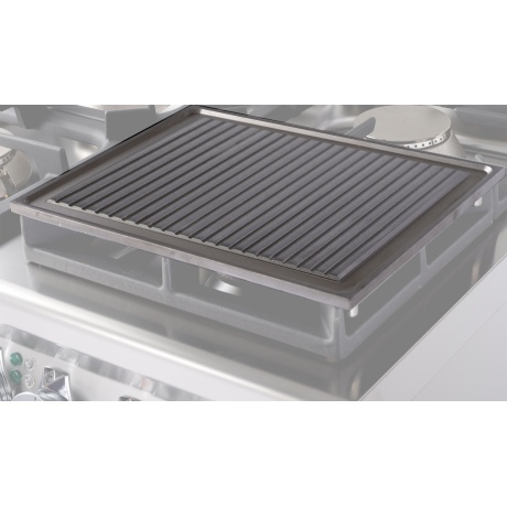 Grillilevy kaasuliedelle Lotus 35x27cm, grillattu
