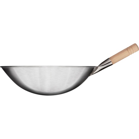  Wok-pannu Ø400mm, kiillotettu