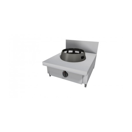 Wok pliit, tagaäärega 21kw 60x70cm