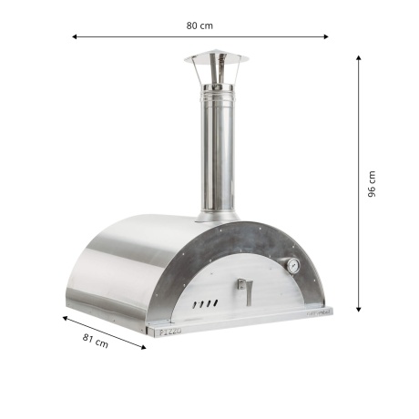 Pizzaahi, pizzo-inox