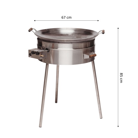 Gaasipõletiga wok pro-675