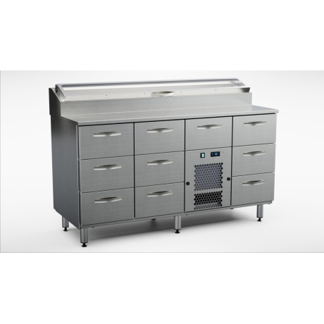 Pitsa külmtöölaud ktl-16010