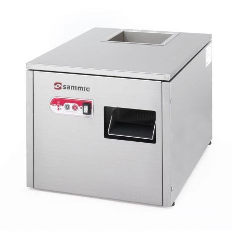 1-phase drying and polishing machine for 3,000 cutlery pieces, table-mounted, with uvc lamp and engine cooling system, sammic, 230v/683w, 484x664x(h)410mm