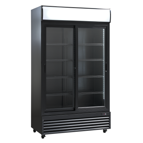 Refrigerator 764l, with glass doors