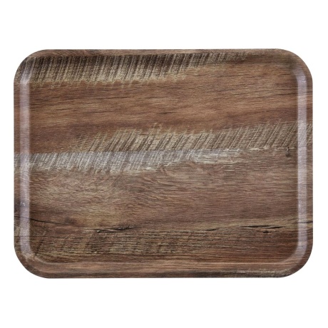 Capri serving tray., cambro, dark oak, wood dark, 370x530x(h)mm