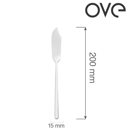 Amarone fish knife, ove, 200 mm