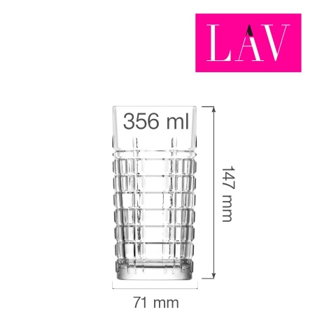 Glasgow long drink klaas 356 ml