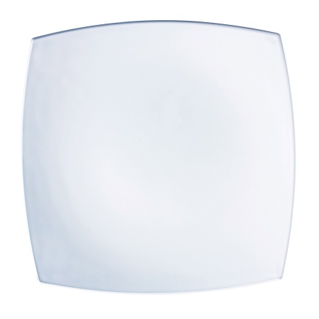 Delice blanc square flat plate, 269x269x(h)29mm