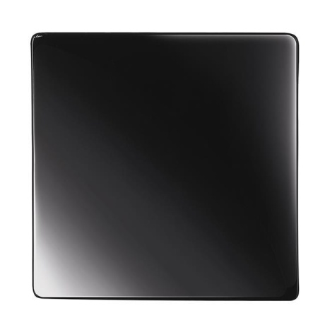 Purity black taldrik, 280x280x20mm