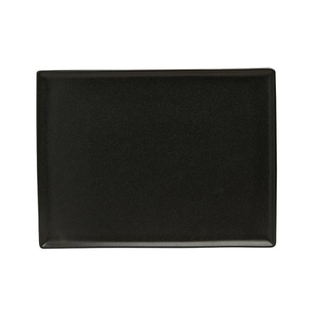 Coal rectangular tray, 350x160mm