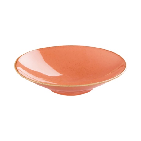Amber deep plate, 200x(h)51mm