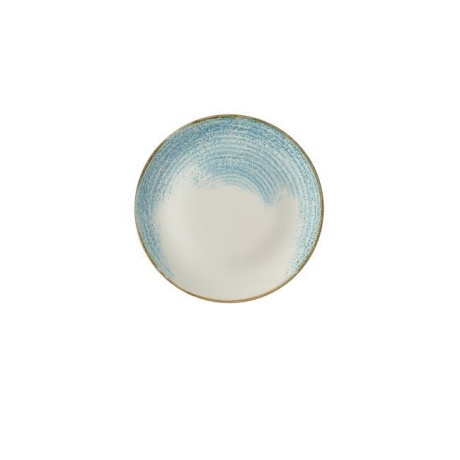 Homespun accents aquamarine taldrik, 280mm