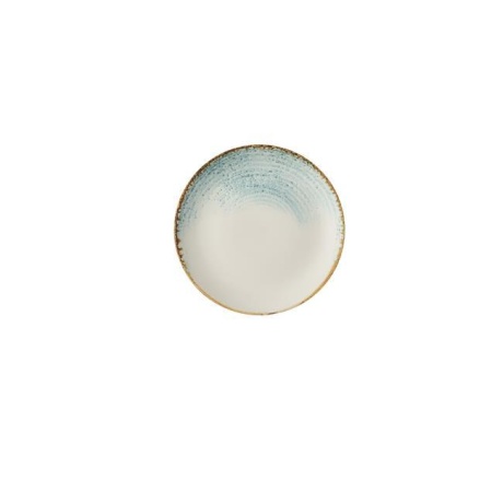 Homespun accents aquamarine taldrik, 217mm