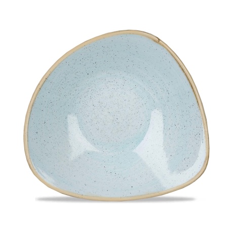 Stonecast duck egg kolmnurkne kauss, 235mm