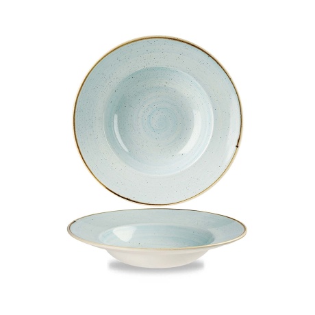 Stonecast duck egg profile laia äärega kauss, 280mm
