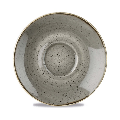 Блюдце для капучино stonecast grey, 156 мм
