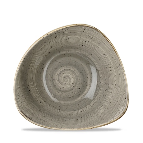 Stonecast grey kolmnurkne kauss, 185mm