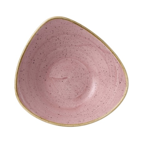 Stonecast petal pink kolmnurkne kauss, 235mm