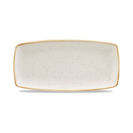 Stonecast barley white piklik taldrik, 295x140mm