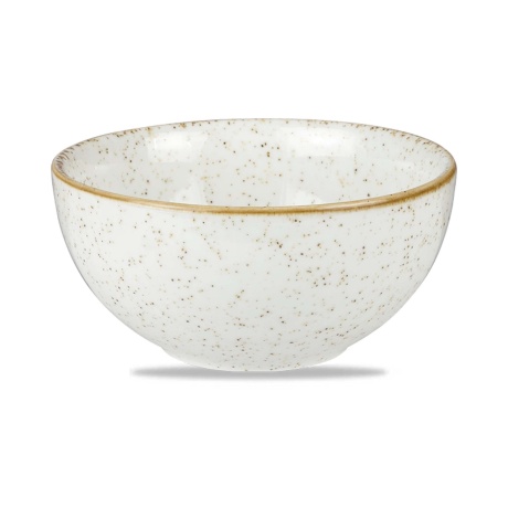 Stonecast barley white soup bowl, 132x63mm