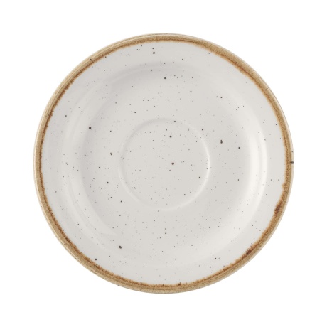 Блюдце stonecast barley white, 150 мм