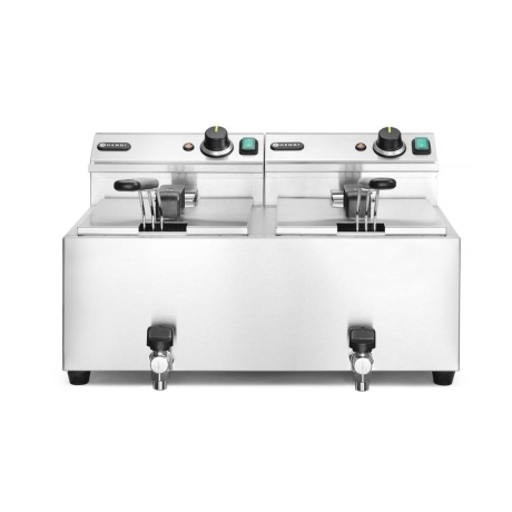 Fritüür 2x8l kraaniga profi