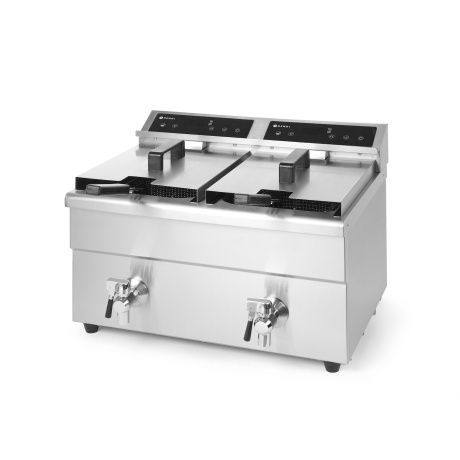 Induktsioonfritüür 8+8l kraaniga