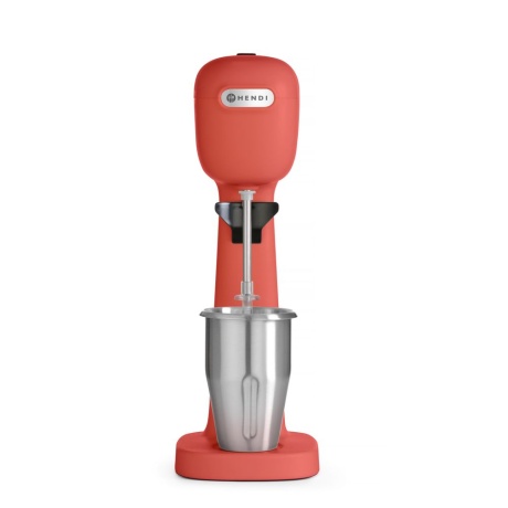 Milkshake mixer - design by bronwasser, hendi, red, 220-240v/400w, 170x196x(h)490mm