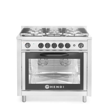 Gaasipliit 5 põletiga, ahjuga kitchen