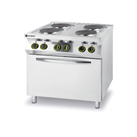 Elektripliit kitchen 4 plaadiga ja konvektsioonahjuga GN1/1