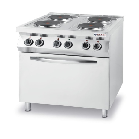 Elektripliit kitchen 4 plaadiga ja konvektsioonahjuga GN1/1