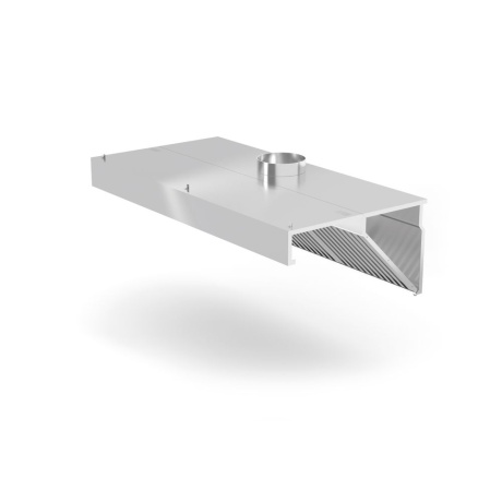 Diagonaalne ventilatsioonikubu seinale 1,2m