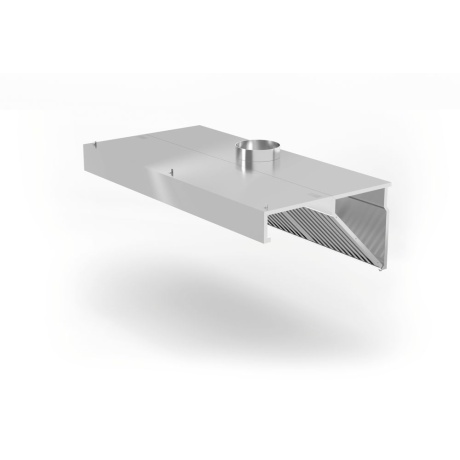Diagonaalne ventilatsioonikubu seinale 1,2m, led