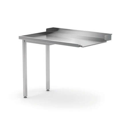 Laadimislaud nõudepesumasinale 1000x700x850mm, vasak