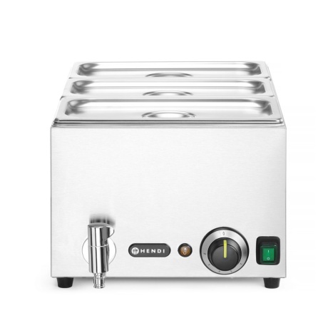 Bain-Marie ranger kraaniga + 3x gn 1/3 kaanega